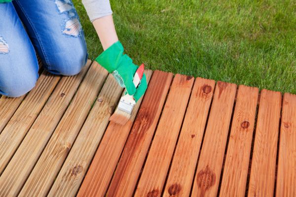 Patio Staining
