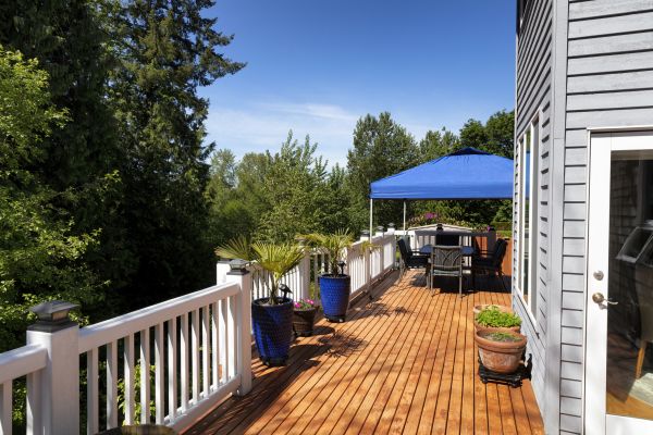 Deck Rails Painting