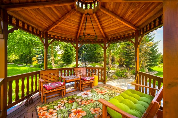 Gazebo Staining