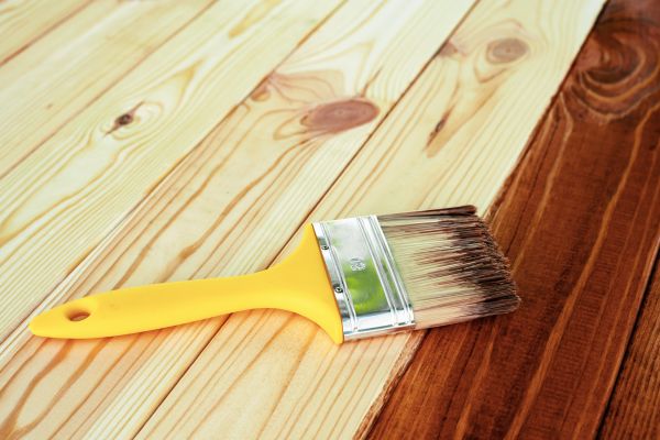 Outdoor Wood Staining