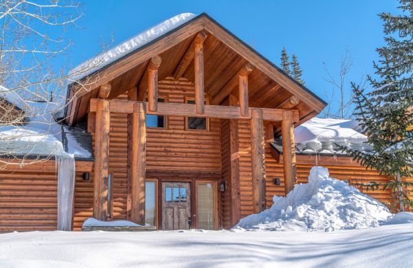 Log Siding Staining Service