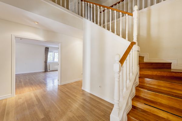 Stair Railing Painting
