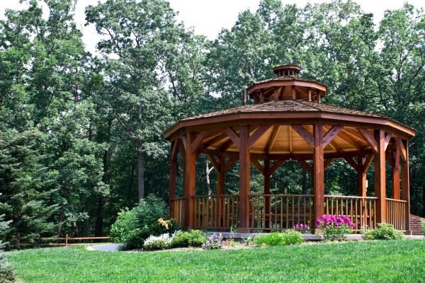 Pavilion Staining