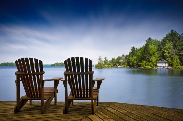 Water Dock Staining