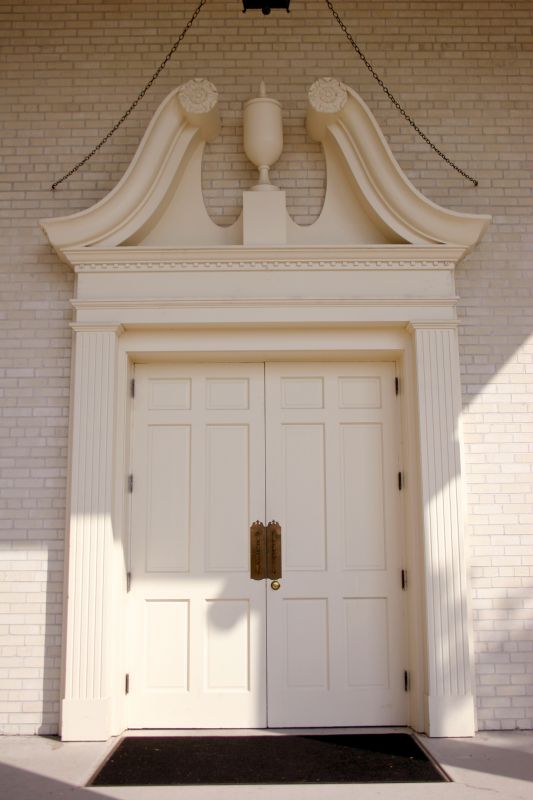 Church Door Painting