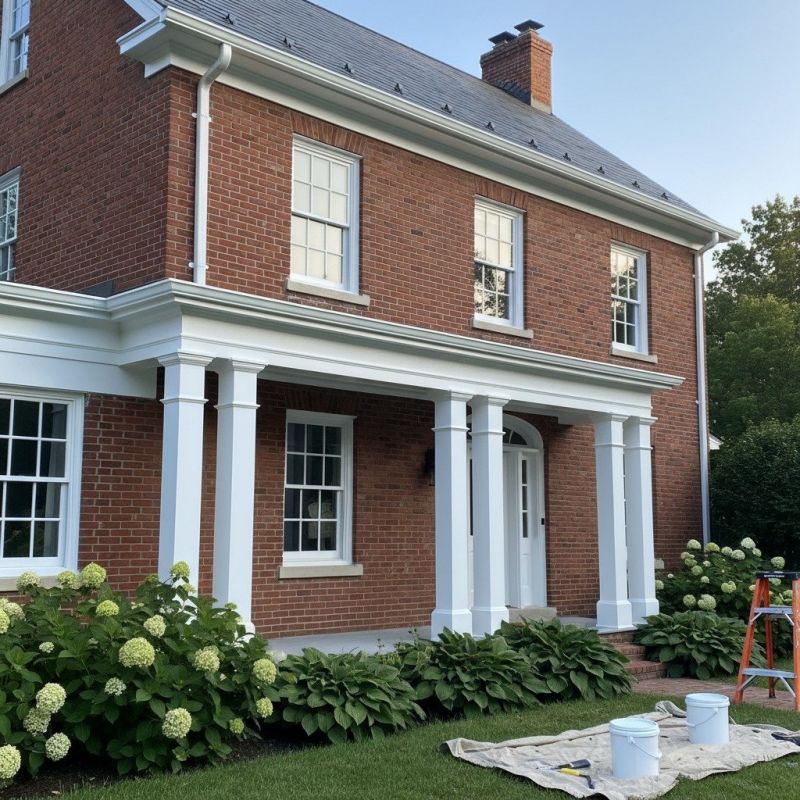 Exterior Trim Painting detail